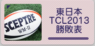 東日本TCL2013勝敗表